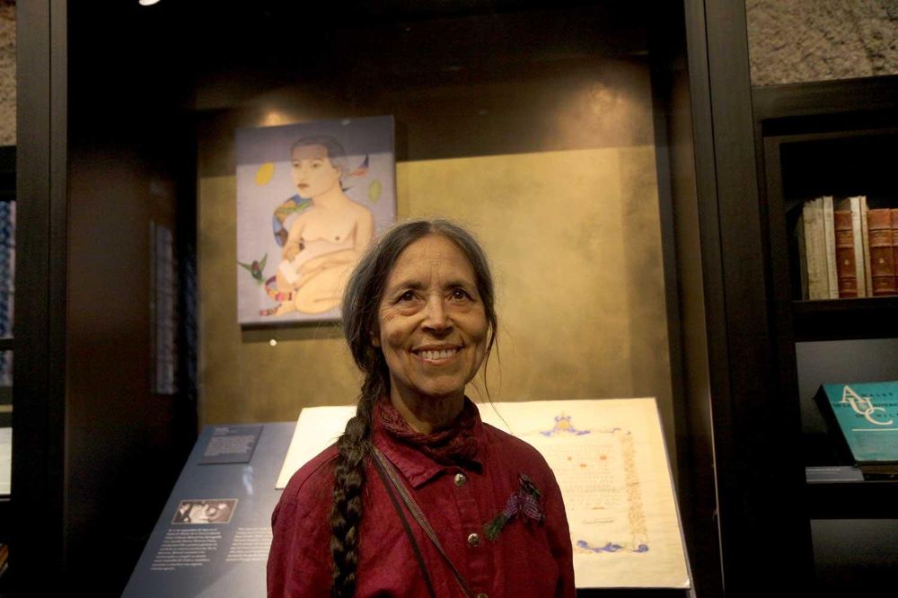 La Premio Nacional de Artes Plásticas 2023, Cecilia Vicuña.